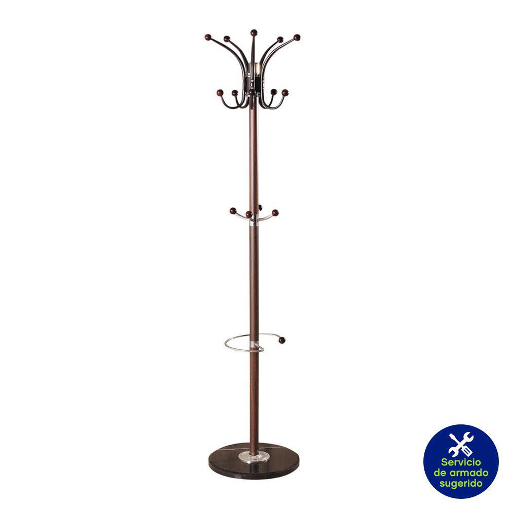 Colgador de Metal para Ropa Color Café