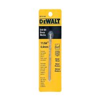 Broca Metal 11/64 Plg Hss Mandril 3/8 Plg - Dewalt