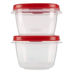 2 Pack Cont.Easy Find 2 Tzs. - Rubbermaid