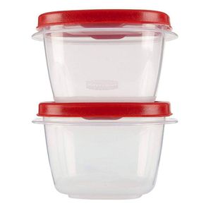 2 Pack Cont.Easy Find 2 Tzs. - Rubbermaid