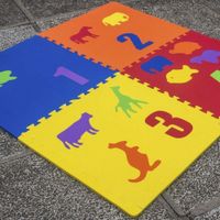 Foam Mat Con Figuras 4 Unidades - Ancla
