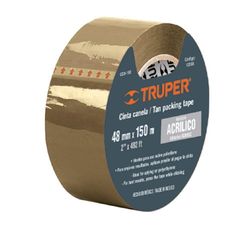 Cinta De Empaque Café De 2 Plg X 150 Mts - Truper