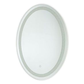 Espejo Led Ovalado Con Orilla 0.50 X 0. - Inco