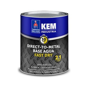 Kem Dtm Base Agua Blanco 1 Galón