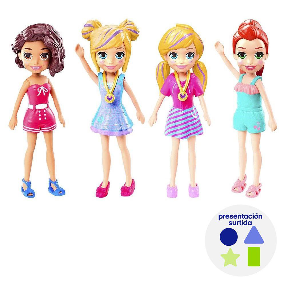 Muñeca Polly Pocket Línea Polly Última Moda 4+ Años Diseños Surtidos Muñecas Polli Pocket…
