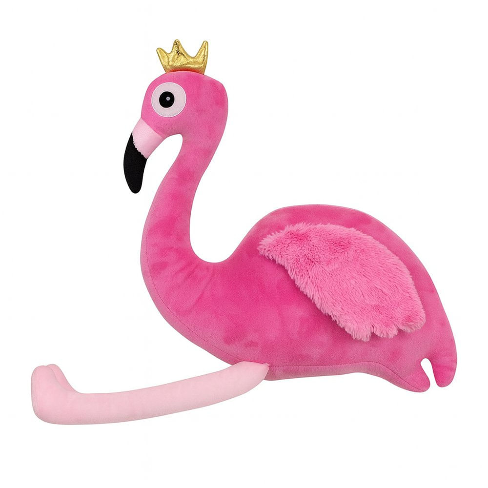 Cojín Diseño Flamingo Color Rosado
