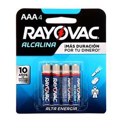 Batería AAA 4 Pzs - Rayovac
