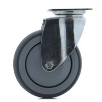 Rodo Placa Giratoria Polipropileno 5 Plg