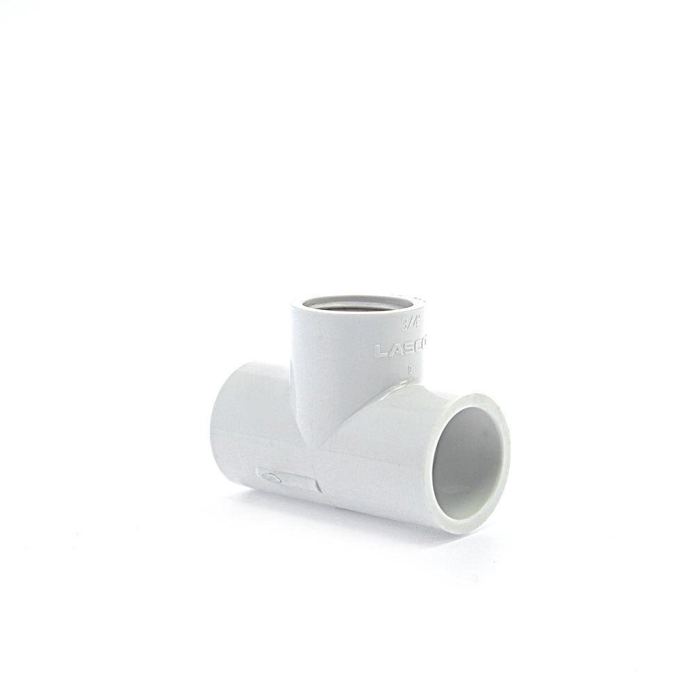 Te "T" de PVC 3/4 Plg Sch40 con Rosca