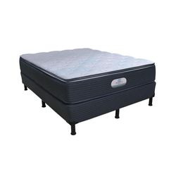 Set De Cama Colchón + Base BeautySleep Pillow Top - Simmons Varios Tamaños
