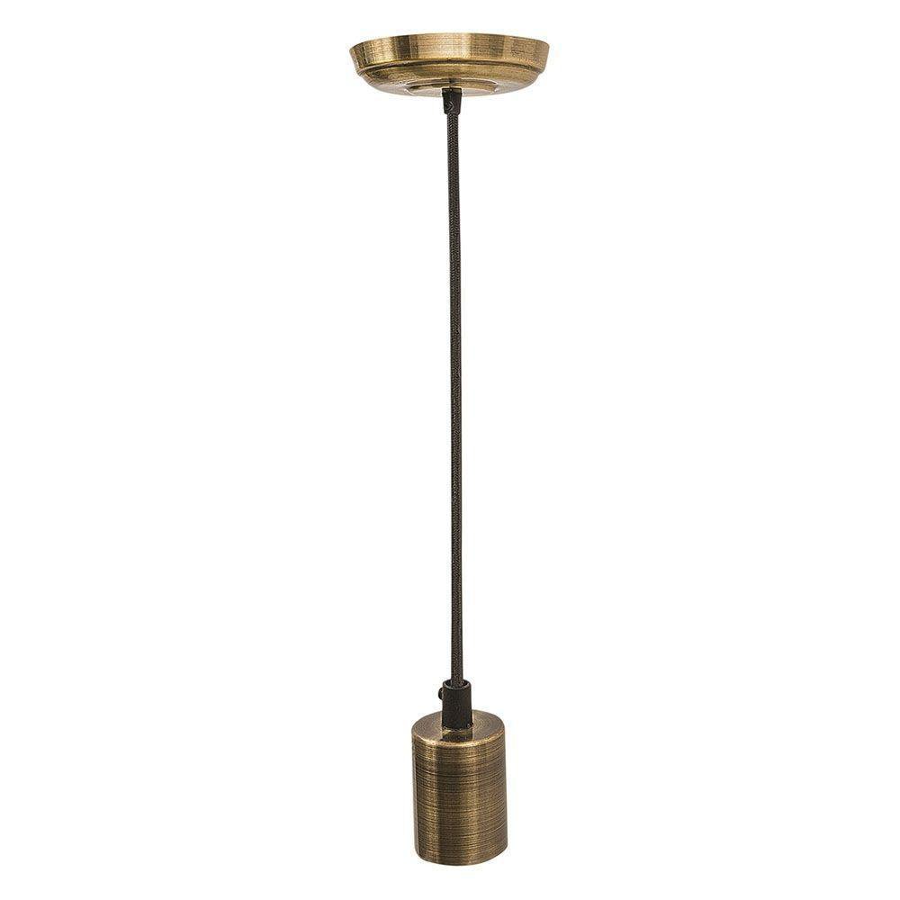 Socket Colgante 127 V Varios Colores Bronce