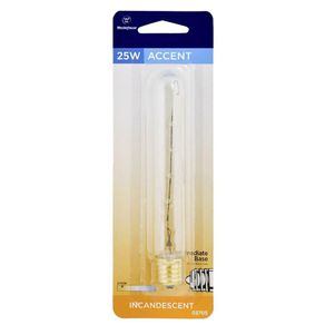 Bombilla Tubular Incandescente Base E17 De 25 W - Ace