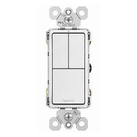 Interruptor 3 Vías Doble Blanco 15A - Legrand