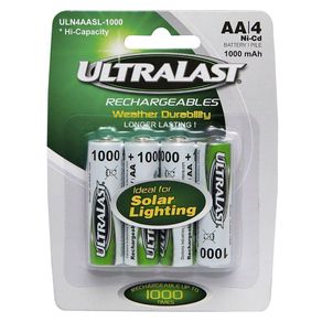 Baterías Aa Recargables Solar 4Pk Ultra - Ace