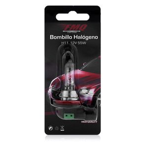 Bombilla H11 Transparente 55W - Fmq