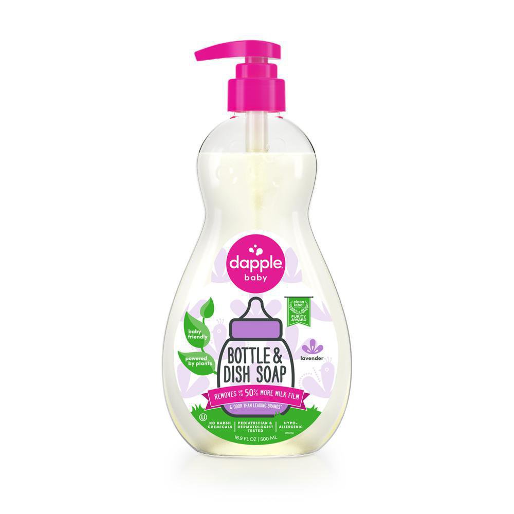 Jabón Líquido para Pachas y Platos Aroma a Lavanda en Bote de 500 mL Jabón para Biberones…
