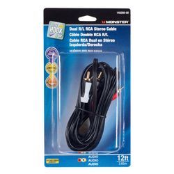 Cable De Audio Y Video Rca De 3.65 Metros Monster - Gc Thorsen