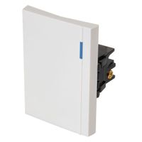Interruptor Sencillo Blanco 1 Módulo 1 Pza - Volteck