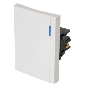 Interruptor Sencillo Blanco 1 Módulo 1 Pza - Volteck
