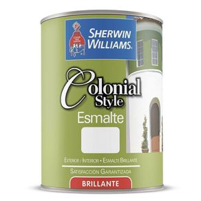 Colonial Style Esmalte Mate Negro 1/4 Gal - Sherwin Williams