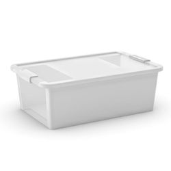 Caja Con Clips Blanca 55X35X10H, 26 L - Kis