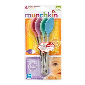 Cucharas Con Sensor De Temperatura 4 Piezas - Munchkin
