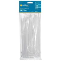 Cincho 20 Cm 50 Lbs Blanco 50 Pzas  - Volteck