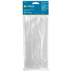 Cincho 20 Cm 50 Lbs Blanco 50 Pzas  - Volteck