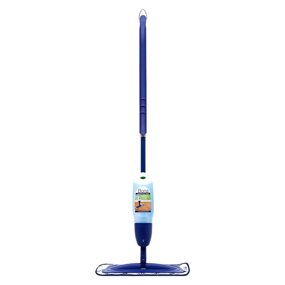 Trapeador en Spray con Botella Recargable Mopa de Microfibra Plana con Dispensador de Líqu…