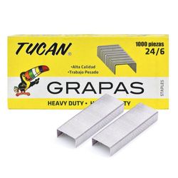 Grapas Alta Calidad 1000 Unidades - Tucan