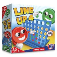 Juego De Mesa Line Up 4 Game - Hti