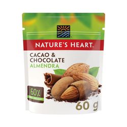 Cacao---Chocolate-Almendra-Snack-Bolsa-60g---Nature-s-Heart