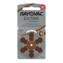 Batería Rayovac 312 6U No Recargable - Rayovac