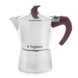 Cafetera De Aluminio Fundido - Tognana Varias Capacidades