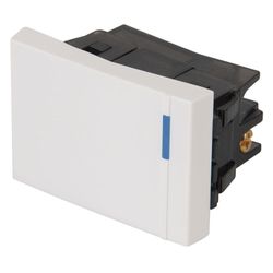 Interruptor Dado Sencillo Blanco - Volteck
