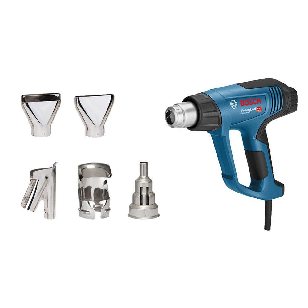 Pistola de Calor de 2000 W 50 a 630 °C Pistola De Calor Bosch 2.000 W Ghg 20-63 - Bosch