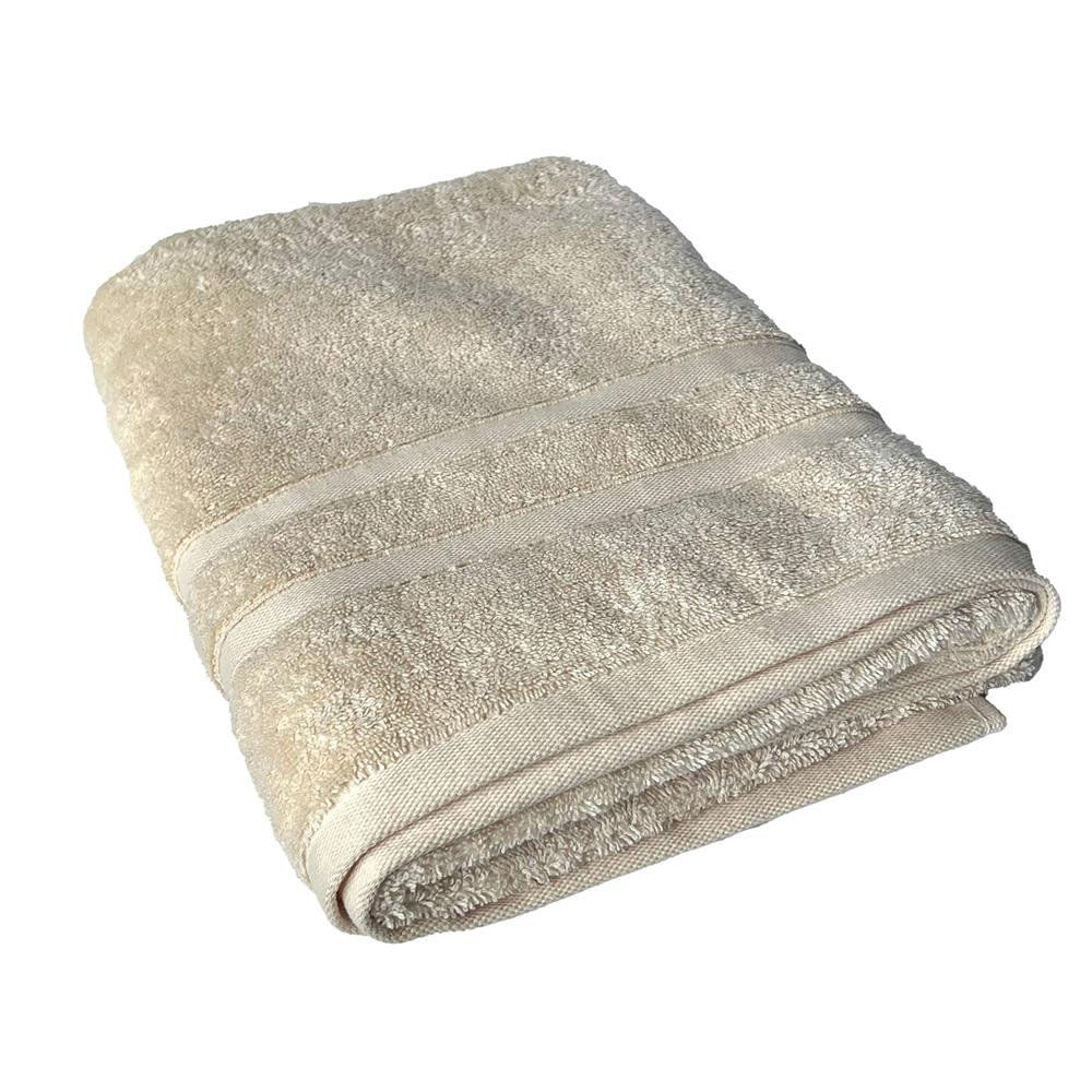 Toalla de Algodón Color Beige - Varios Tamaños Baño