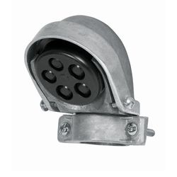 Mufa Con Abrazadera Para Tubo De 1-1/4 Plg - Volteck