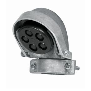 Mufa Con Abrazadera Para Tubo De 1-1/4 Plg - Volteck