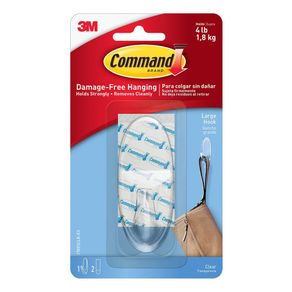 Gancho Autoadhe 4 Lbs1Pz Transparente
