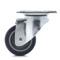 Rodo Placa Giratoria Hule Gris 2