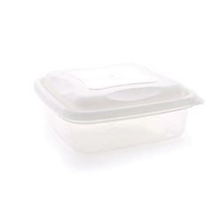 Tazon Cuadrado 2 Tazas - Guateplast Varios Colores