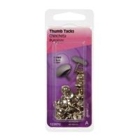 40 Tachuelas Plateadas De 3/8 Plg - Hillman