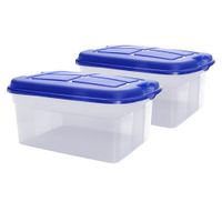 Set 2 Cajas Jumbo 56 L - Guateplast Varios Colores
