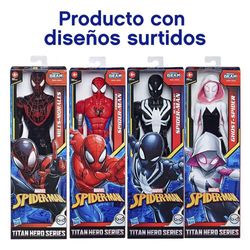Figura Titan Web Warriors 12 Plg - Spider-Man