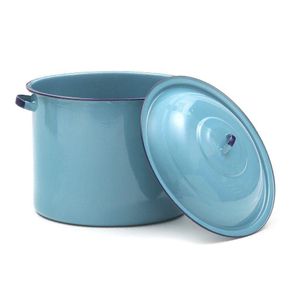 Olla Recta # 38 Azul Turquesa