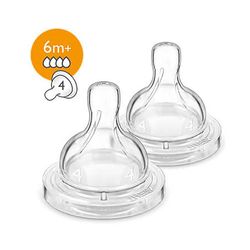 Tetina Flujo Rápido 6+ Meses - Avent