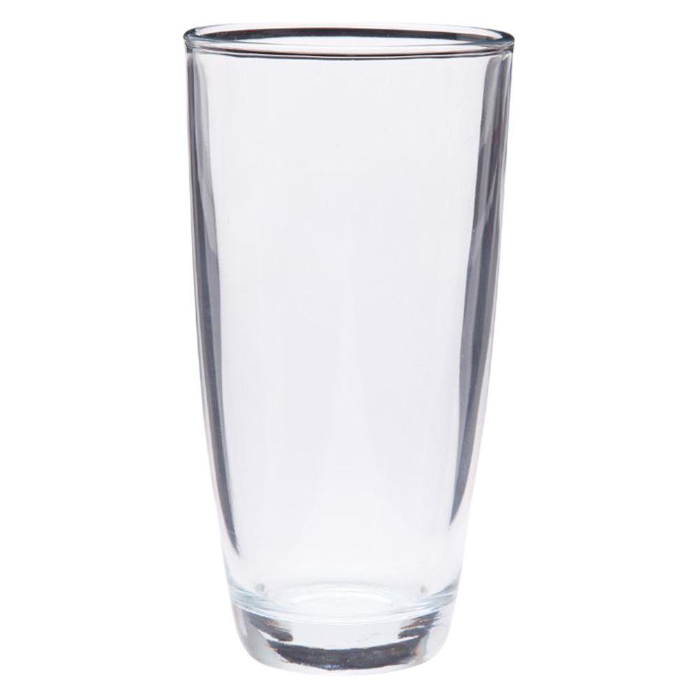 Vaso de Vidrio Camelot de 15.8 oz Color Transparente