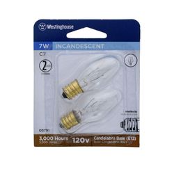 Set De Bombillas E12 Luz De Noche 7 Watts - Abco