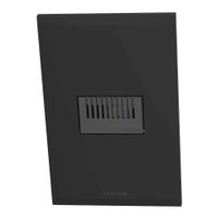 Timbre Zumbador Sencillo Negro - Bticino